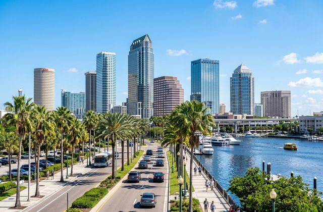 Tampa Bay business district served by iServU's managed IT team